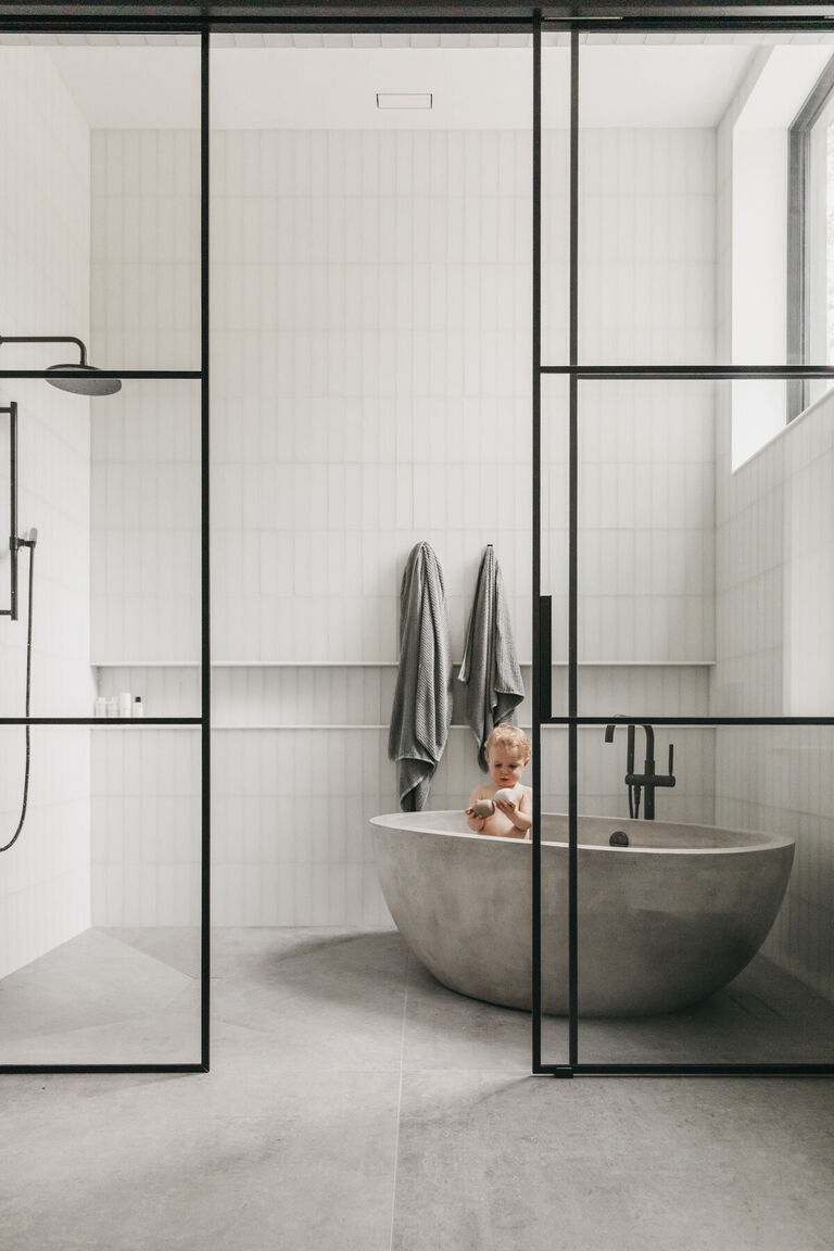 Bathroom Wall Tiles How High Should They Go? Fireclay Tile