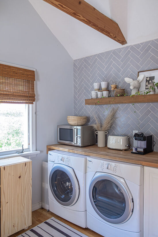 10 Laundry Room Backsplash Ideas for Function and… Fireclay Tile
