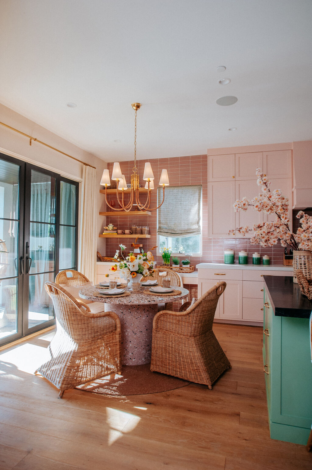 Bryce Dallas Howard: Pink Brick Kitchen | Fireclay Tile