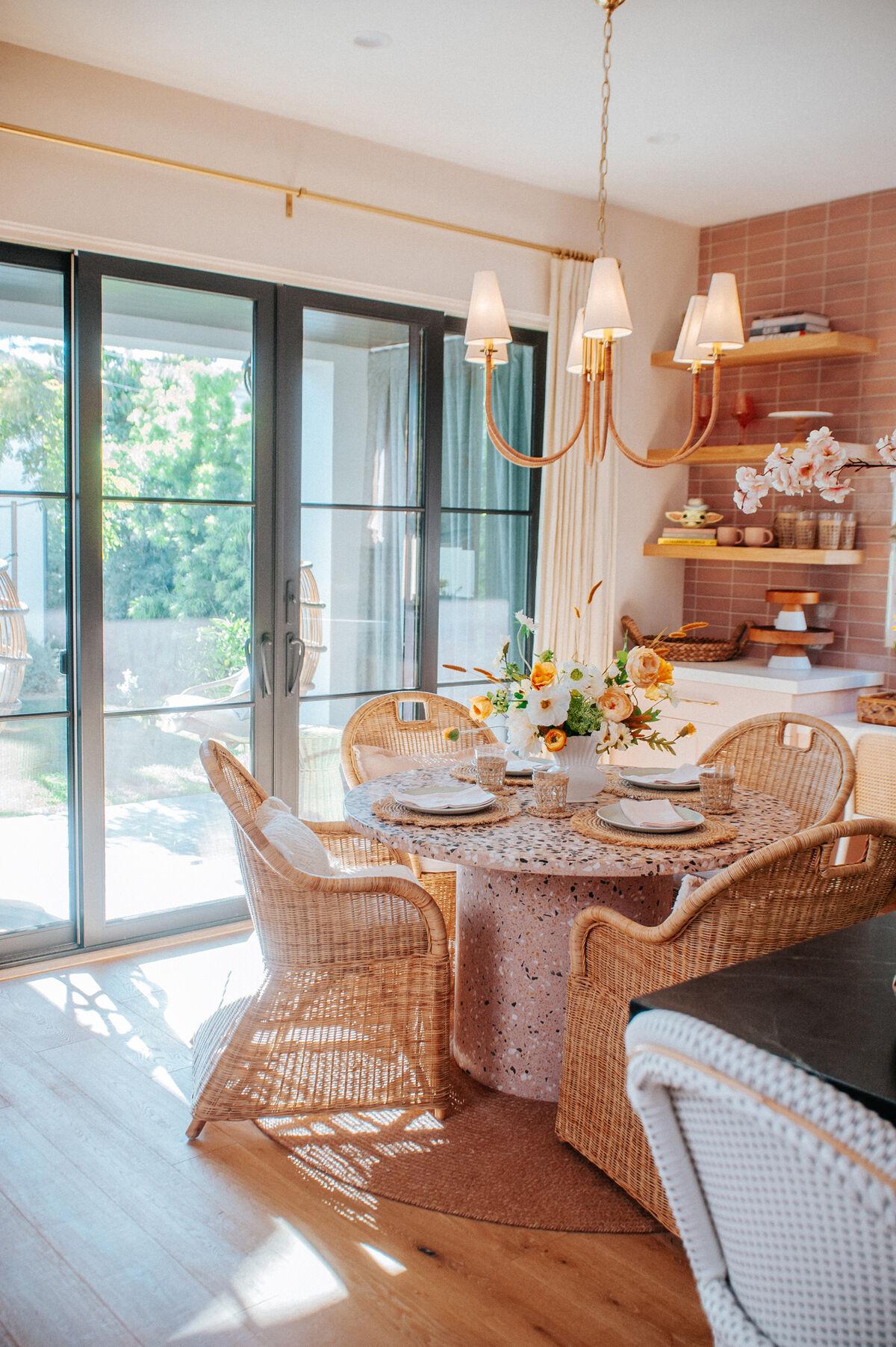 Bryce Dallas Howard: Pink Brick Kitchen | Fireclay Tile