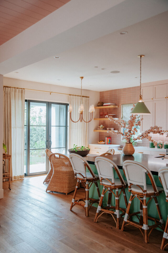 Bryce Dallas Howard: Pink Brick Kitchen | Fireclay Tile