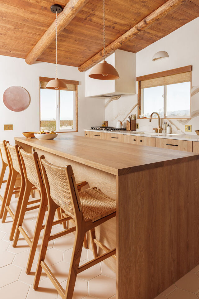 Joshua Tree House Homestead Cabin Floor Fireclay Tile