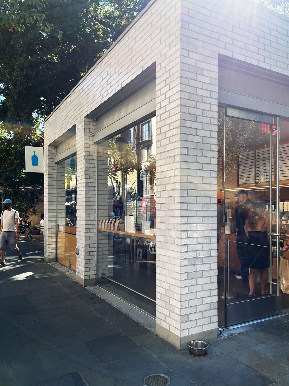 Blue Bottle Coffee Santana Row Brick Exterior Fireclay Tile