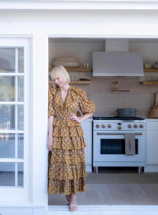 Hoopes Vineyard Estate House Kitchen Backsplash Fireclay Tile
