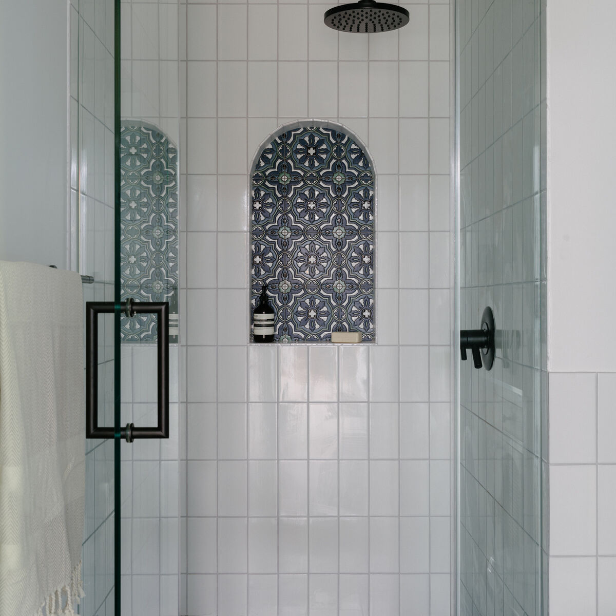 Brownstone Boys: Blue & White Bathroom with… | Fireclay Tile