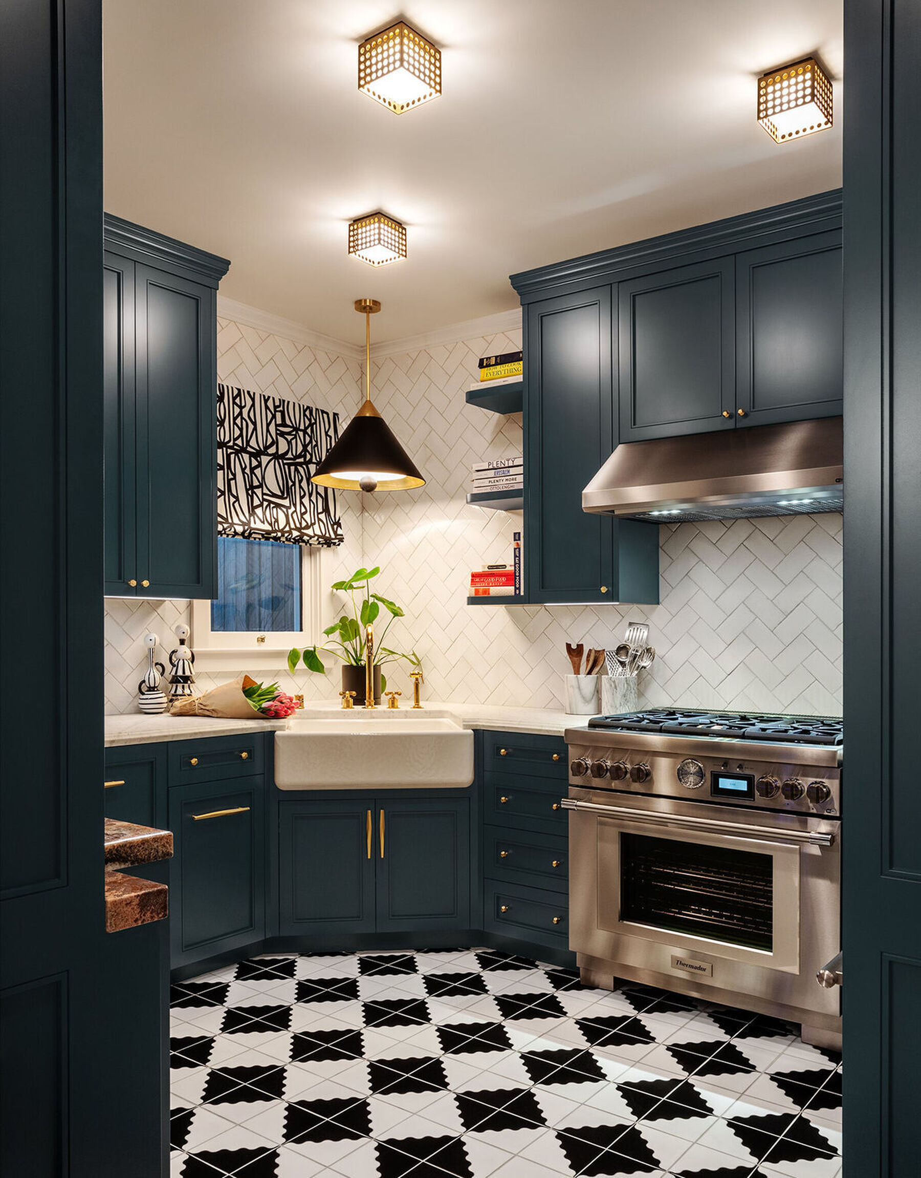 Our Top Black and White Tile Floor Kitchen Design Tips | Fireclay Tile