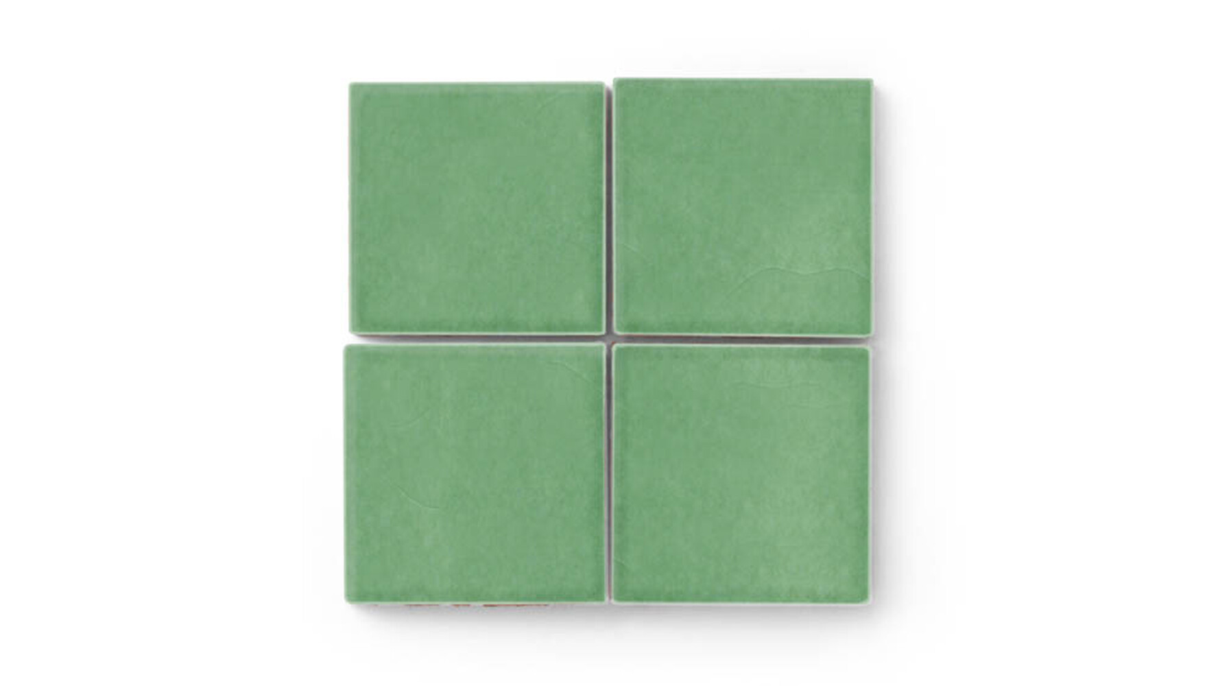 Tile Field (4 x 4) Sea Green Tile Fireclay Tile