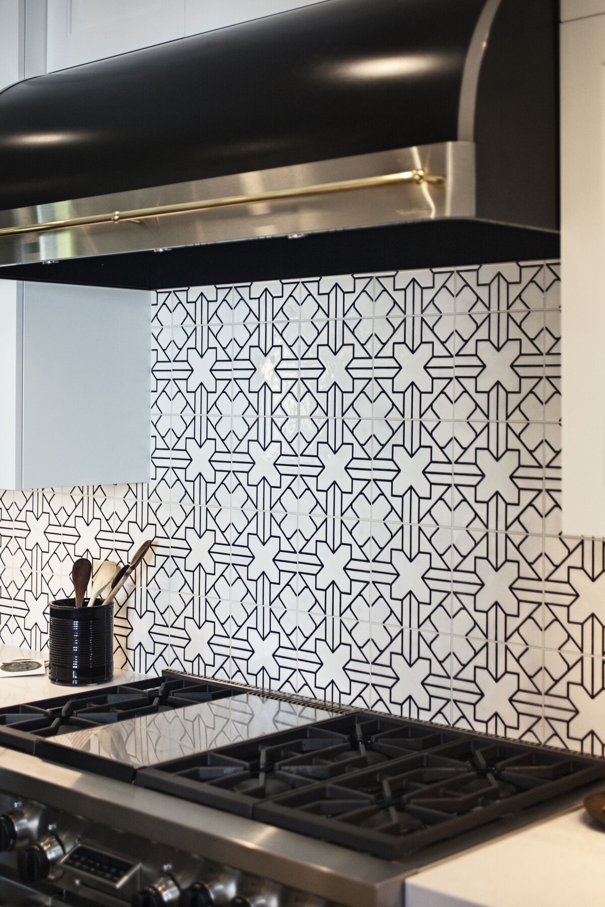 KJM Interiors Kasbah Trellis Kitchen Fireclay Tile