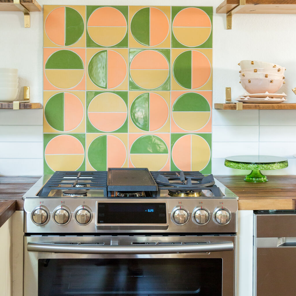 Kitchy Kitchen Cabin: Kitchen Backsplash | Fireclay Tile